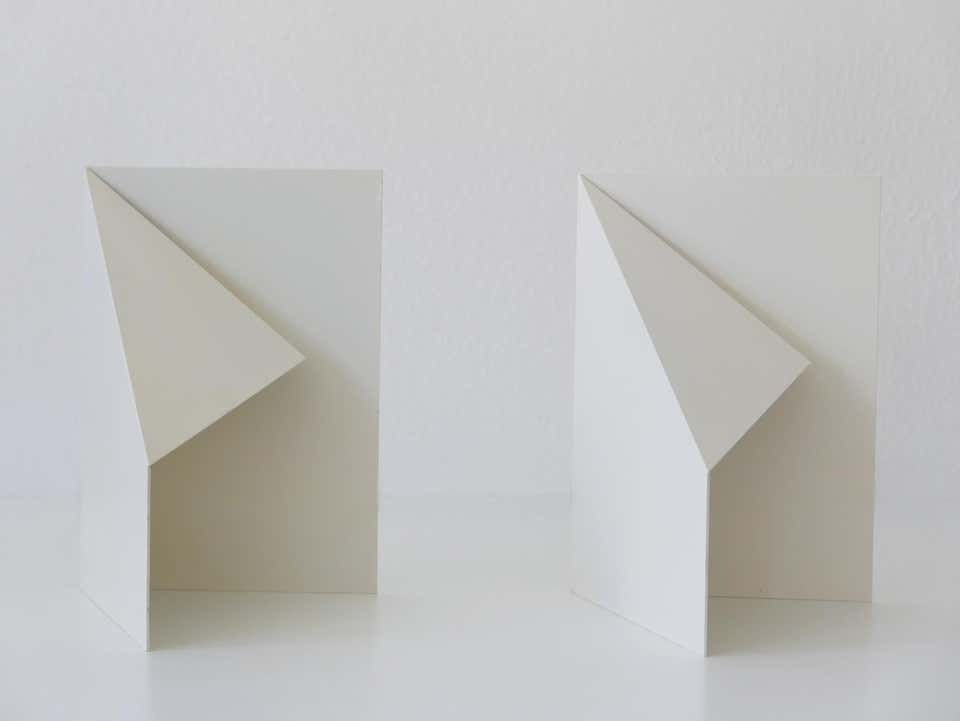 Pair Of Elegant Side Table Lamps A 4 By Torben Holmbäck For B. J. Metal Denmark photo 3086.0