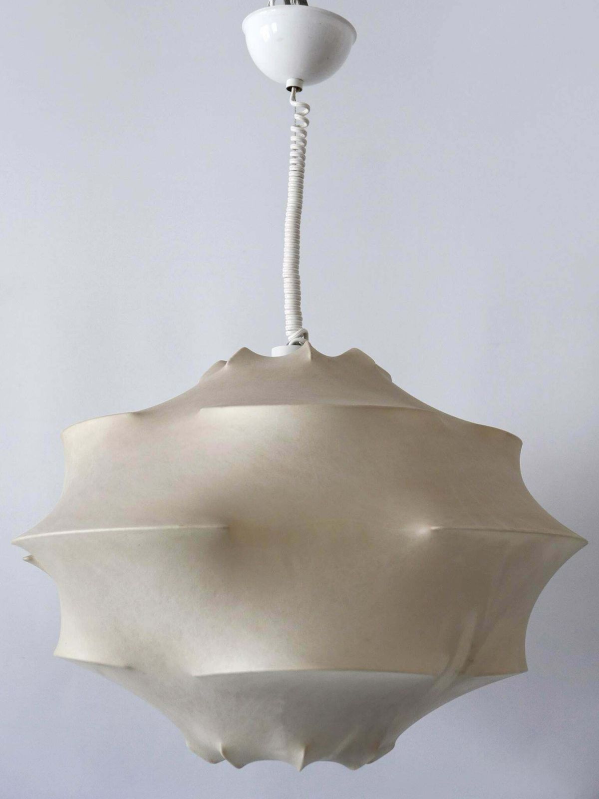 Xl Mid Century Modern Cocoon Pendant Lamp Or Hanging Light By Flos Italy, 1960s photo furniture