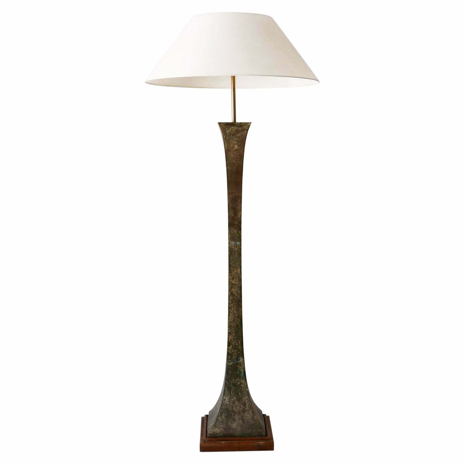 Verdigris Bronze Floor Lamp By Stewart Ross James For Hansen Lighting, 1960s
