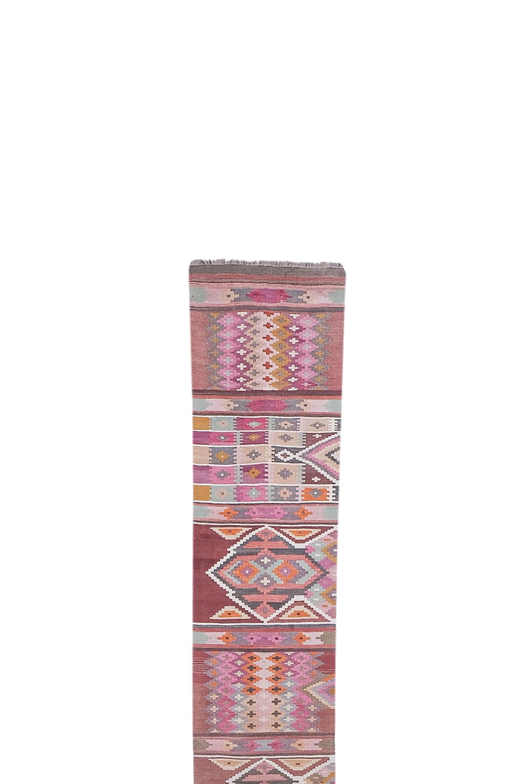 Turkish Handmade Runner Rug Kilim   Extra Long Hallway photo Textiles