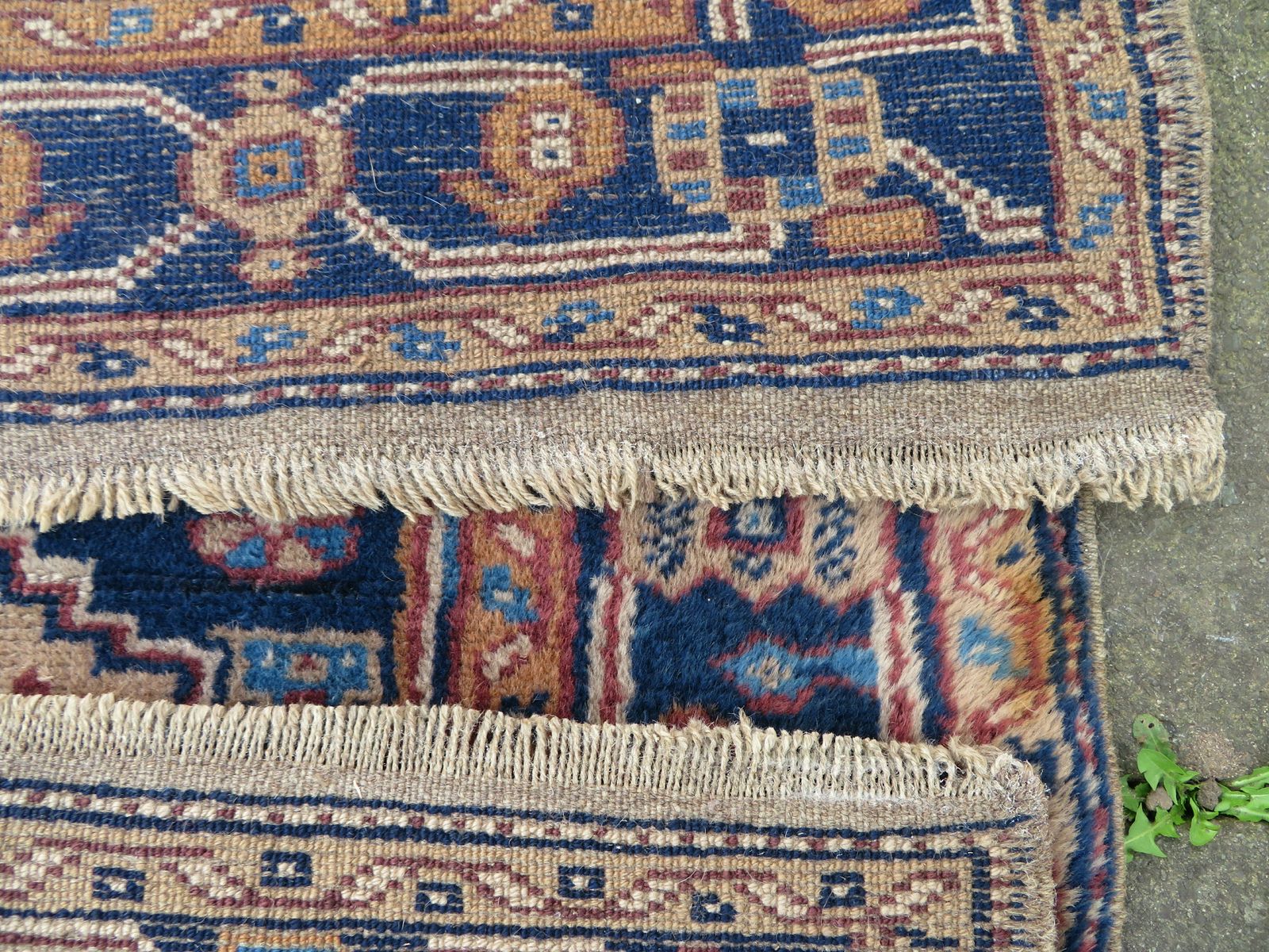 Antique Turkish Yuruk Kurdish Rug. Eastern Anatolia. 217cm X 122cm. photo Textiles