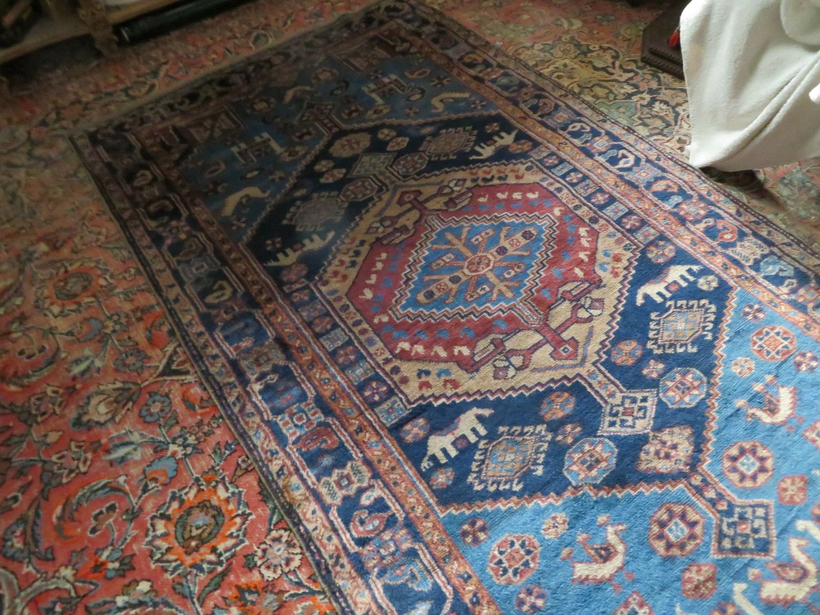 Antique Turkish Yuruk Kurdish Rug. Eastern Anatolia. 217cm X 122cm. photo vintage