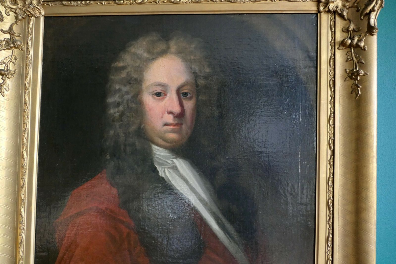 Early 18th C Portrait Of A Gentleman, William Woodhouse Of Rearsby Hall photo furniture