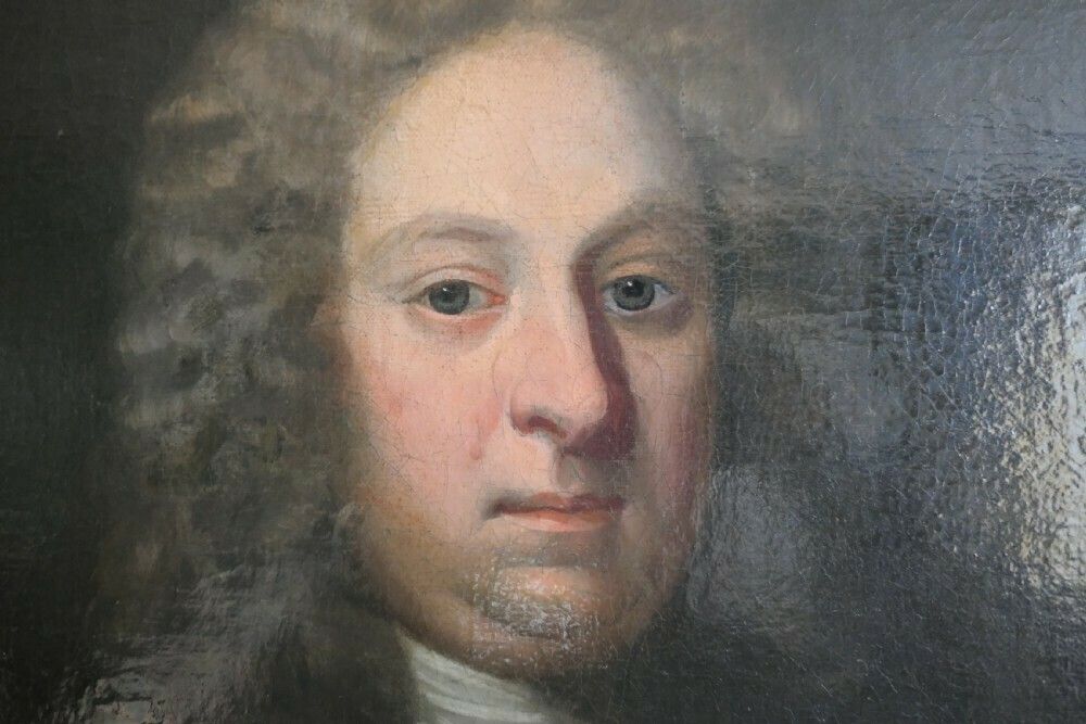Early 18th C Portrait Of A Gentleman, William Woodhouse Of Rearsby Hall photo Art