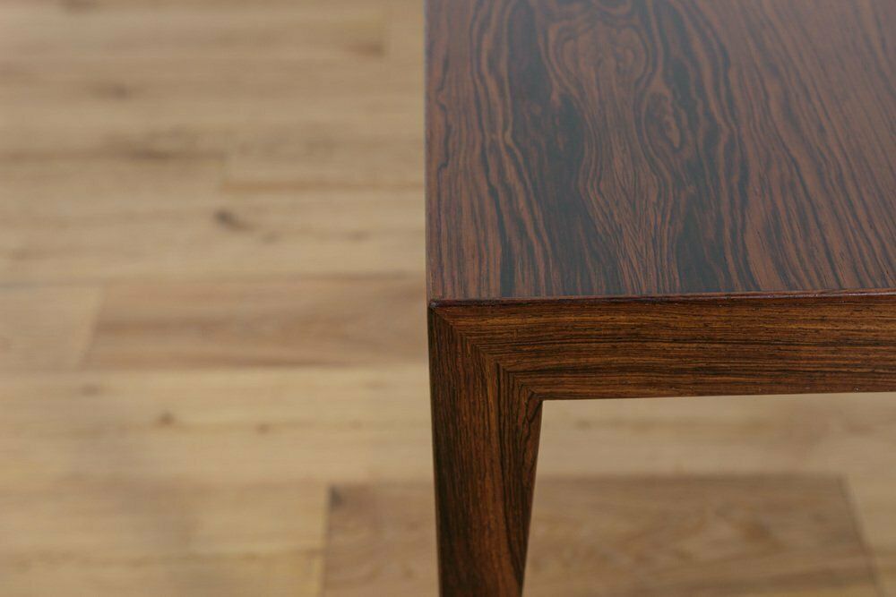 photo for sale Mid Century Rosewood Coffee Table By Severin Hansen For Haslev Furniture Carpentry, 1960s