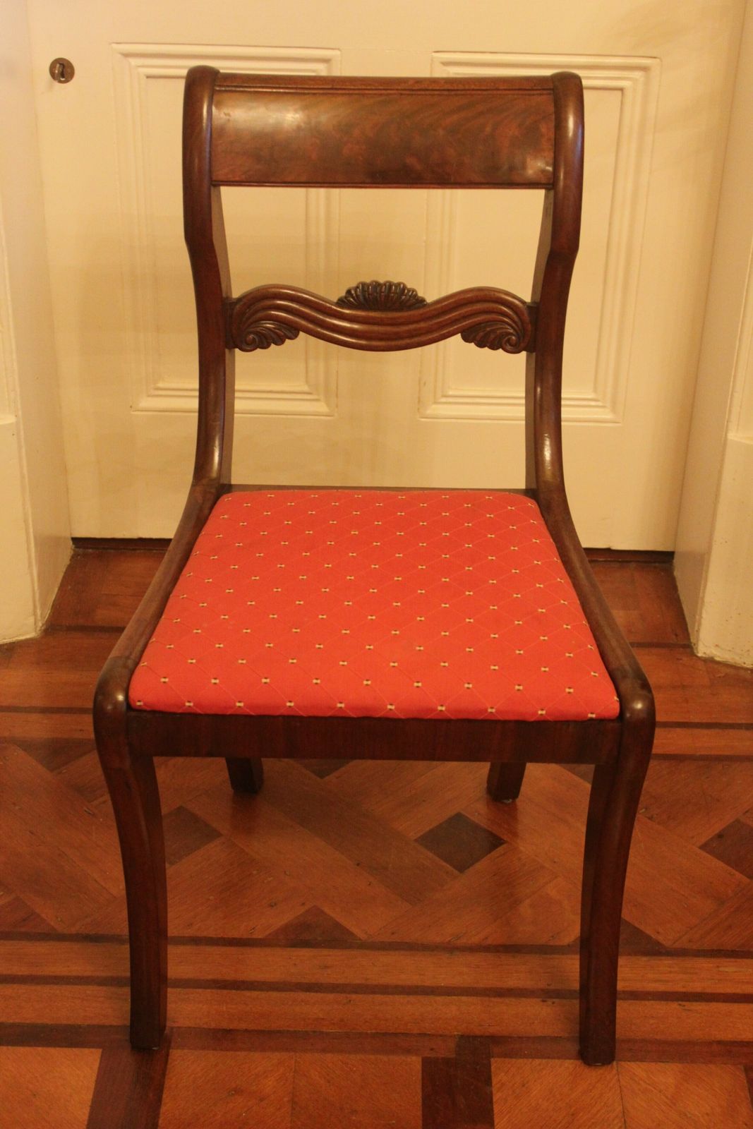 Set Of Six Regency Period Mahogany Chairs photo for sale