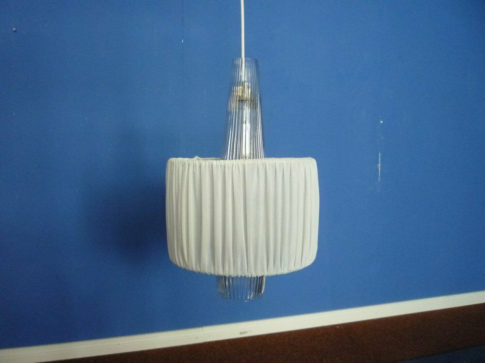 Glass Pendant Lamp By Alois Ferdinand Gangkofner For Peill And Putzler 1950s