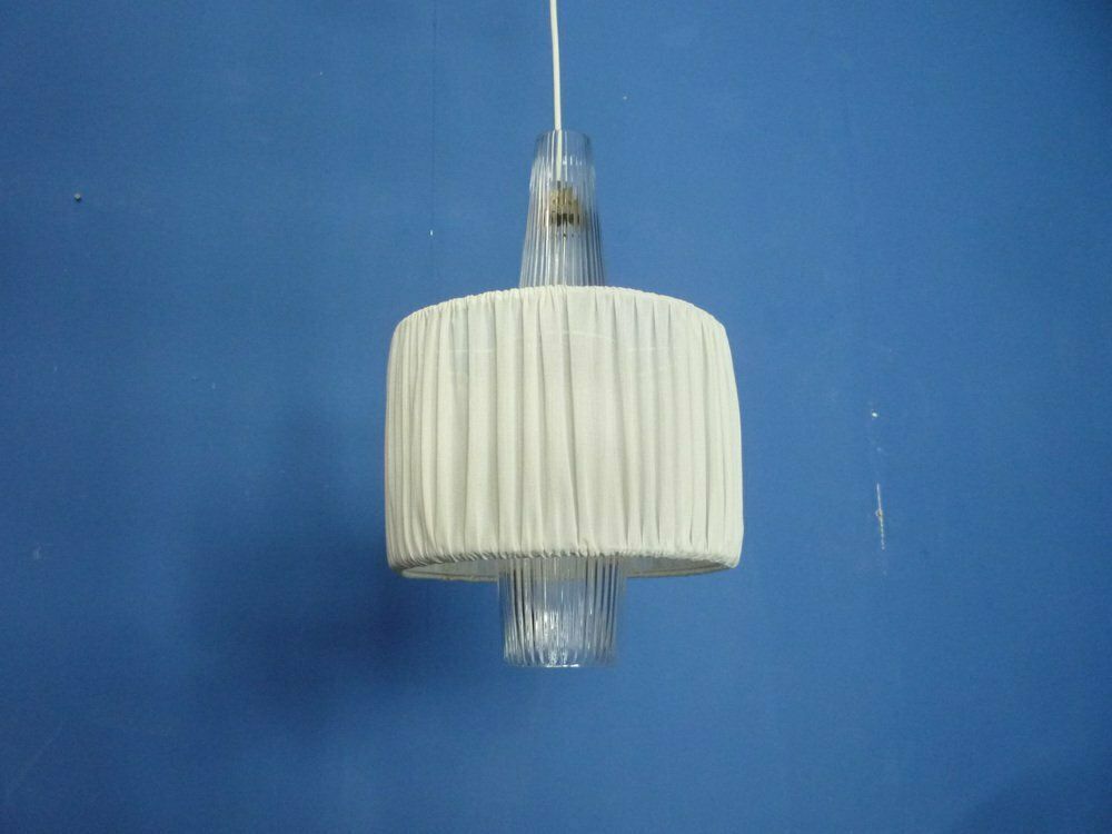 Glass Pendant Lamp By Alois Ferdinand Gangkofner For Peill And Putzler 1950s photo for sale