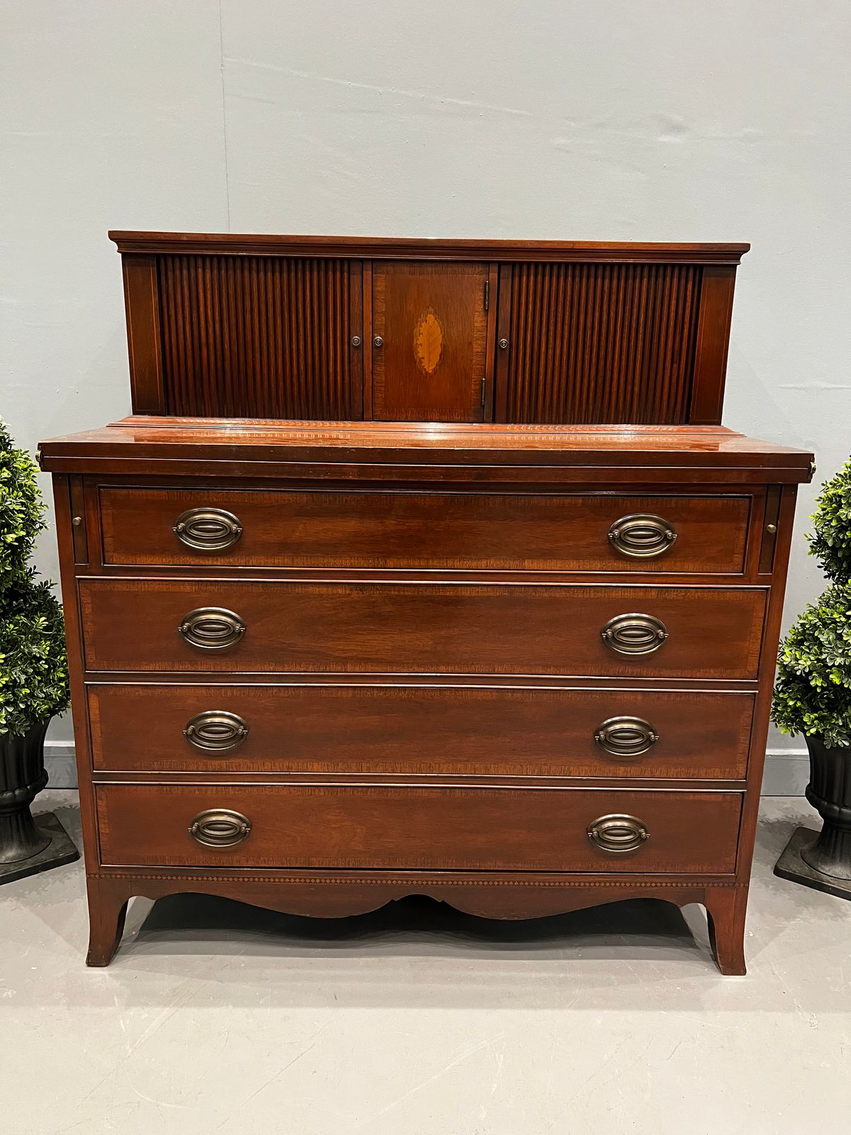Cambor Fronted Chest Of Drawers With Pull Over Leave To Use As A Desk photo for sale
