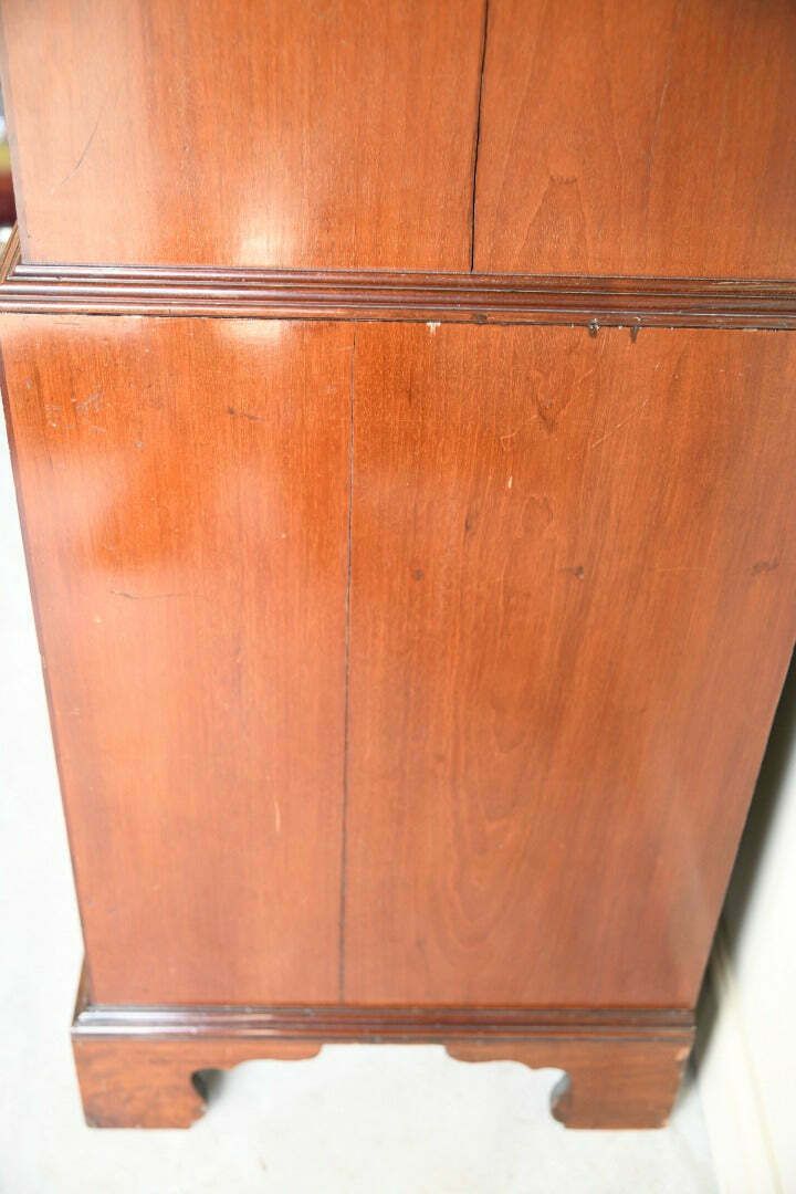 photo vinterior Georgian Mahogany Chest On Chest Tallboy