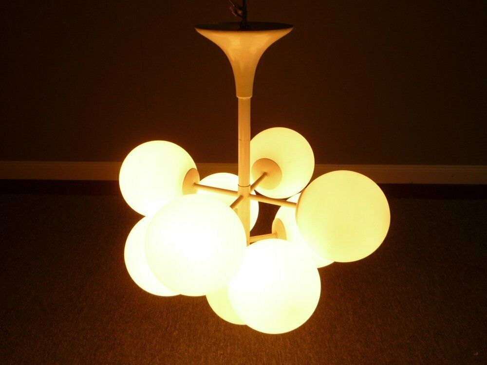 Sputnik Chandelier By Max Bill For Temde Lights, Switzerland, 1960s photo furniture