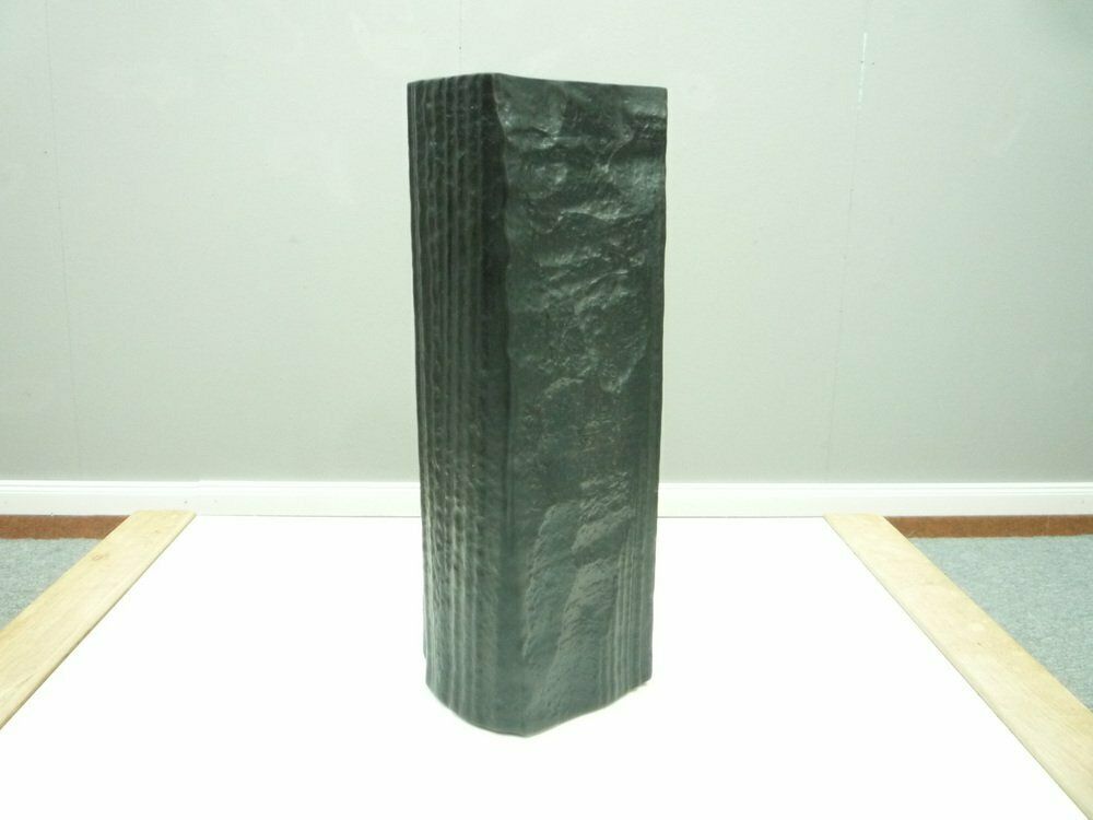 Black Op Art Porcelain Vase By Martin Freyer For Rosenthal, 1970s photo for sale