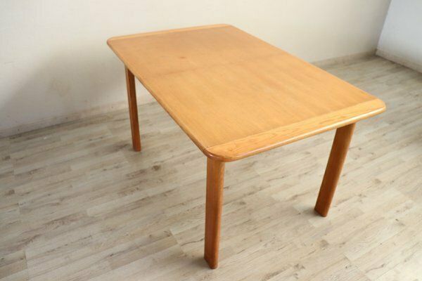 Swedish Extendable Dining Table, 1970s photo vinterior