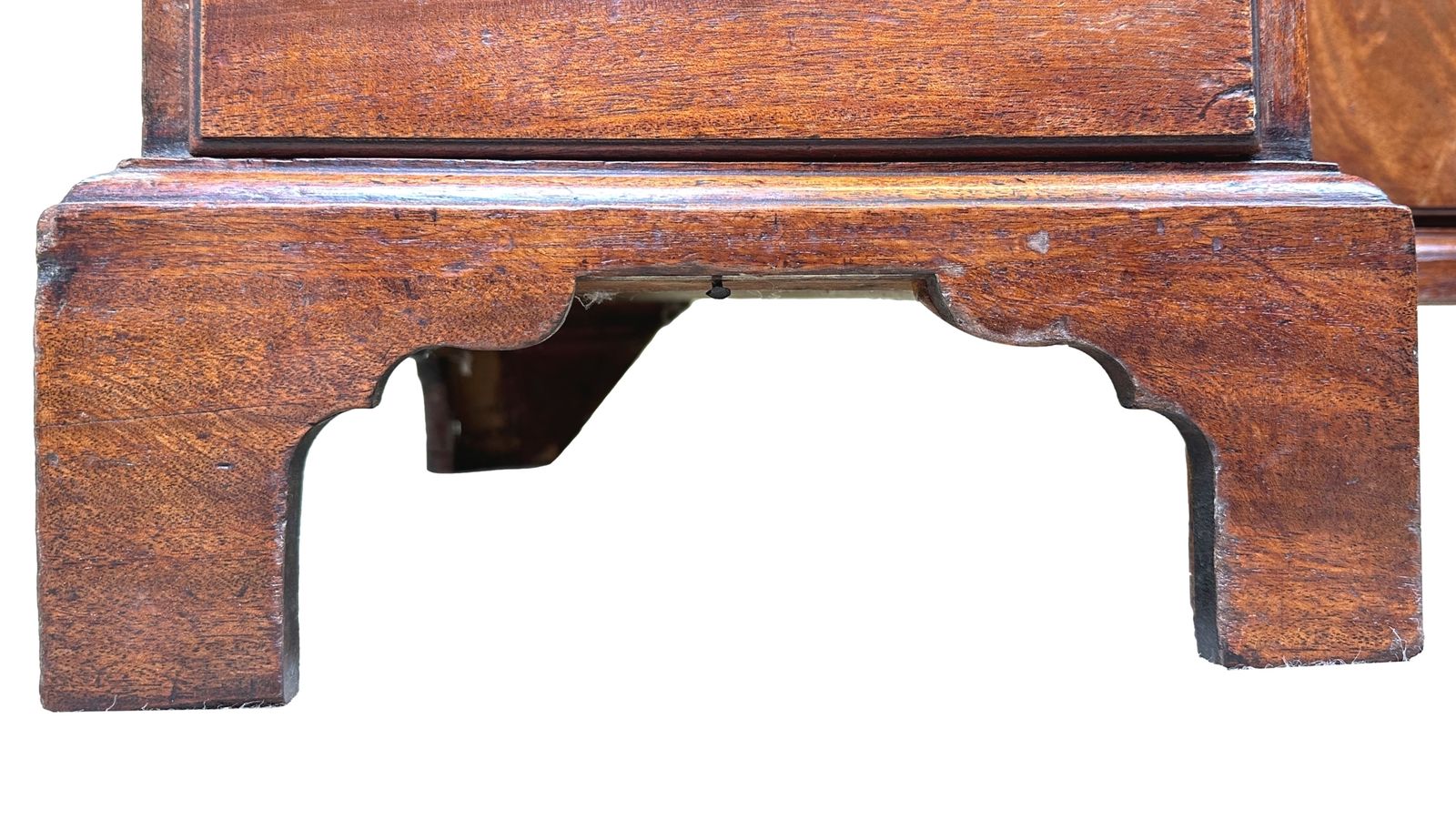 4500.0 Georgian 18th Century Mahogany Kneehole Desk (England, Circa 1760) photo