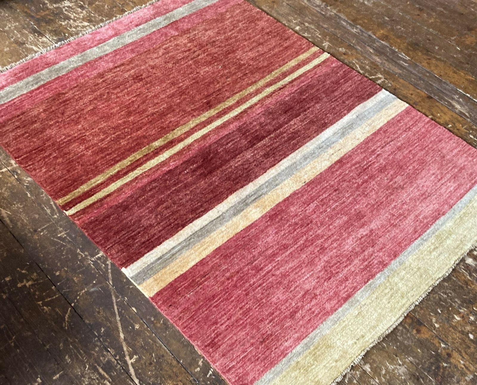 Textiles Vintage Afghan Gabbeh Rug 1.83m X 1.40m photo