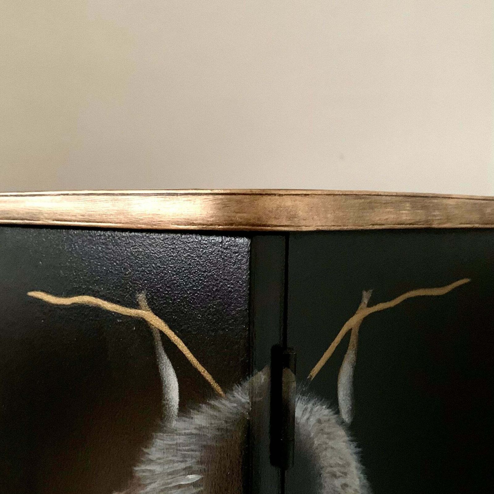 Mid Century Moth Record / Cocktail Cabinet (With Coloured Lights) photo vinterior