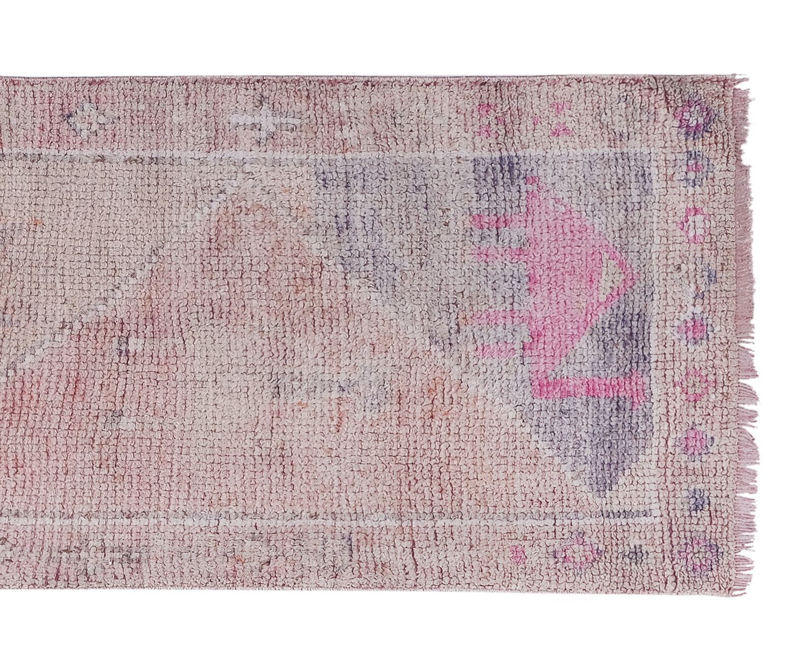 photo furniture Mid 20th Century Vintage Turkish Faded Rug 2'10'' X 8'9''