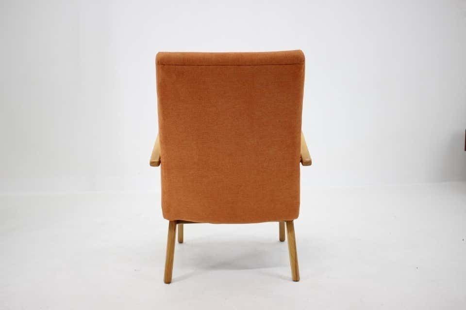 1960s Ton/Thonet Beech Armchair, Czechoslovakia photo 601.0