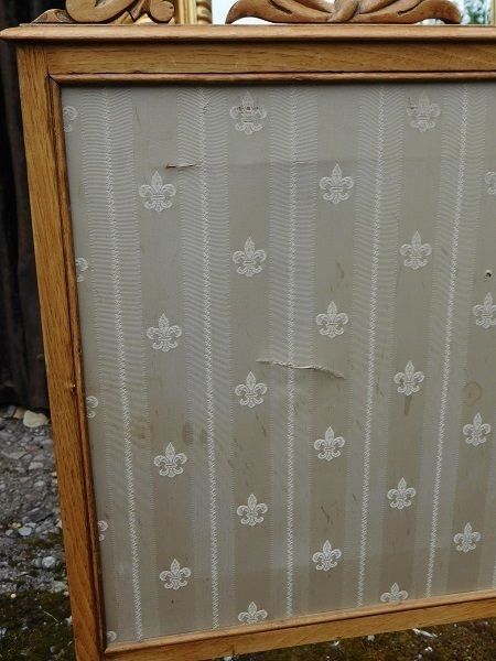 Antique Mahogany Firescreen With Tapestry Panel photo 195.0