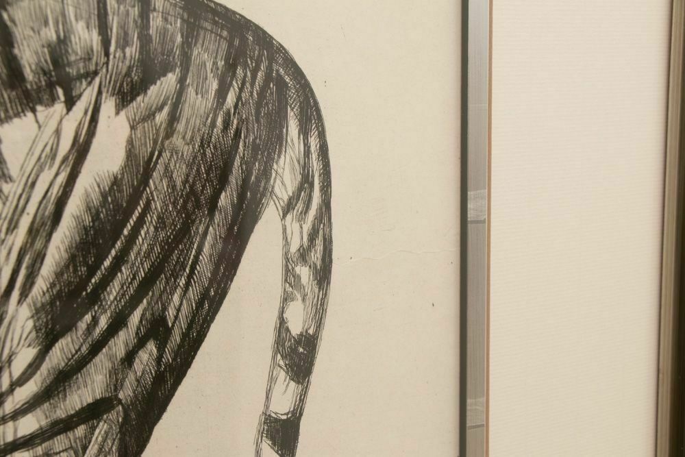 Art Deco Tiger Lithograph By Paul Jouve C.1927 photo 4400.0