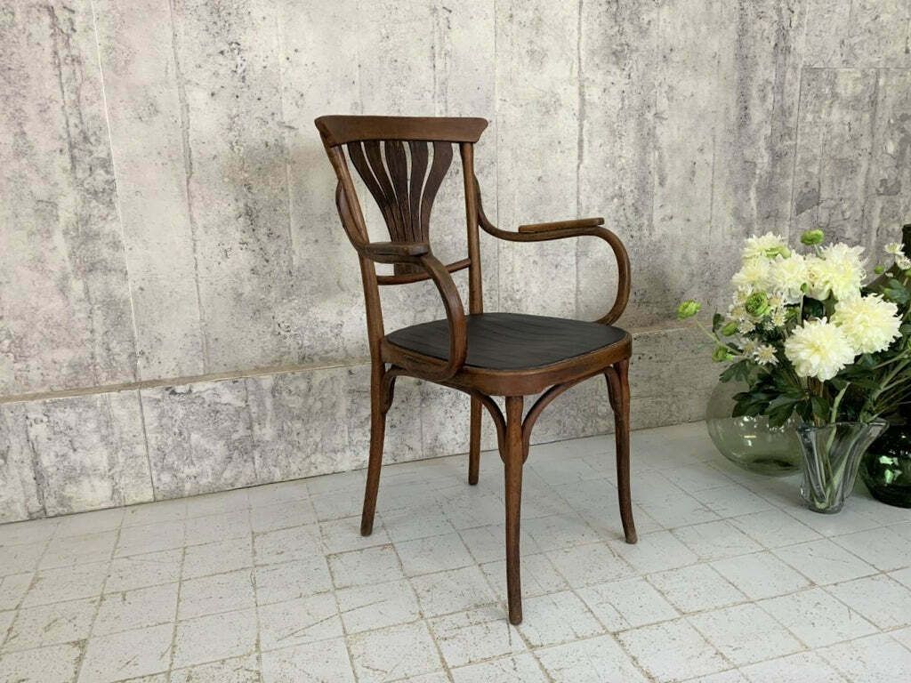 Individual Bentwood French Bistro Chair Carver
