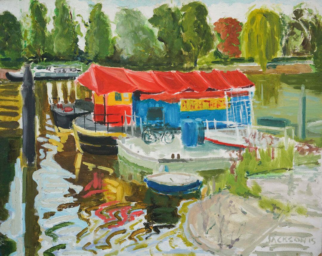 Puppet Theatre Barge   The Thames Richmond