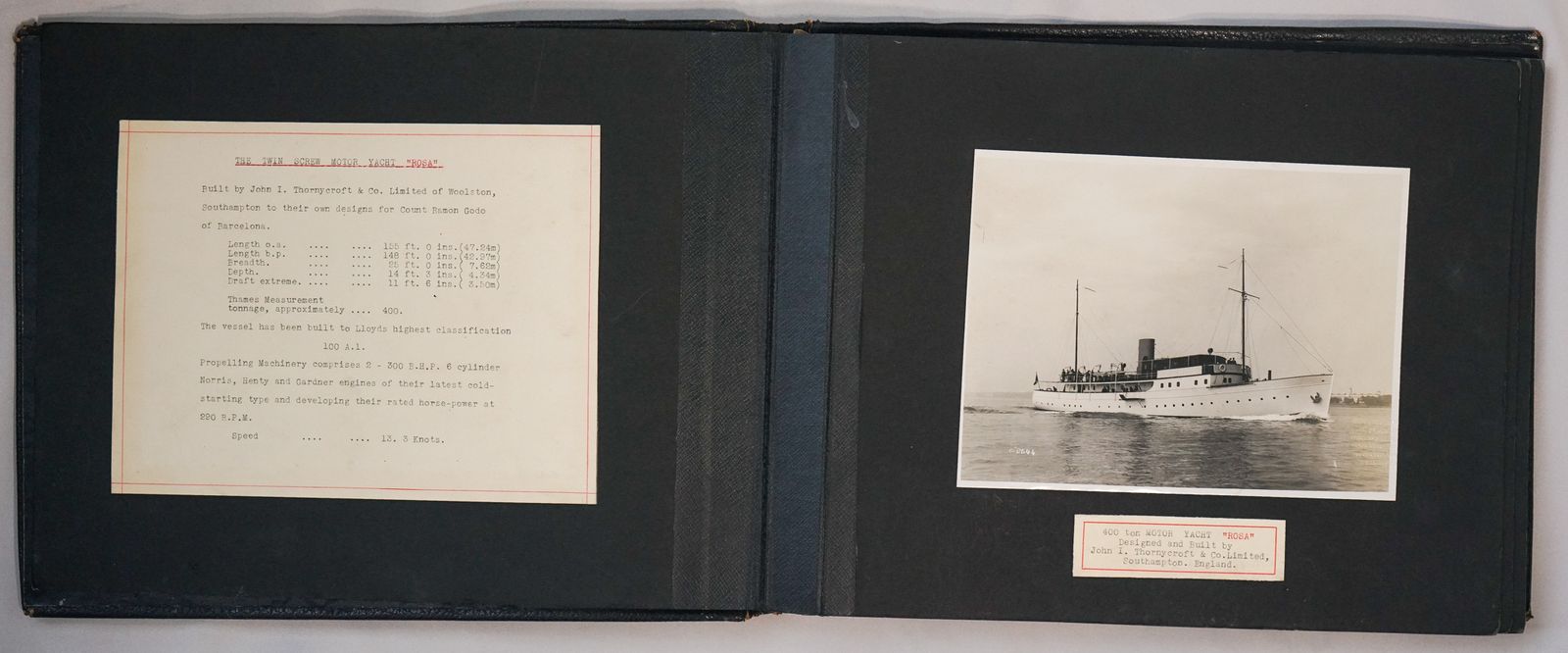 Twin Screw Motor Yacht Rosa – Fotoalbum photo furniture