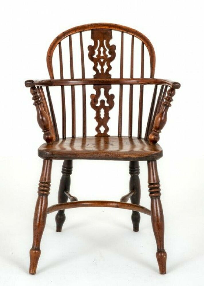 Elm Windsor Chair Georgian Farmhouse 1800 photo Furniture
