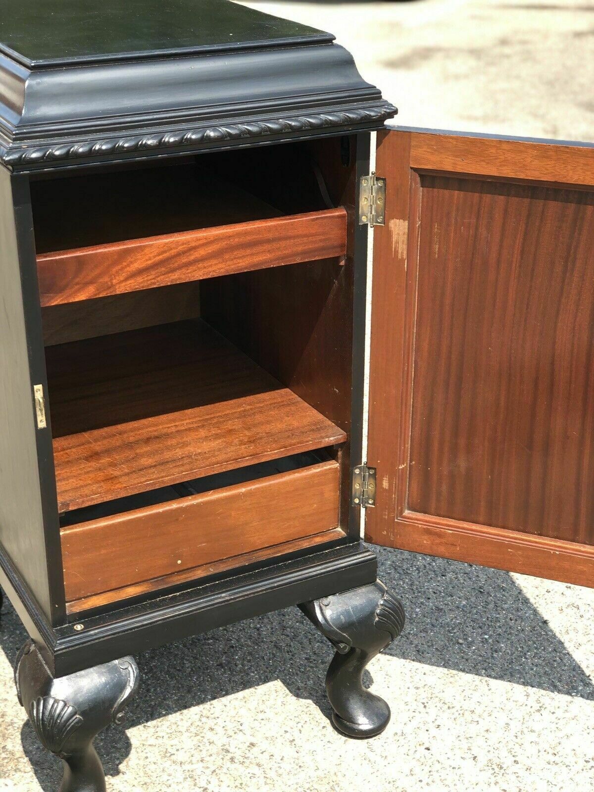 Pair Of Edwardian Wine Celleratte Cabinets With White Star Line Decoration. photo 1195.0