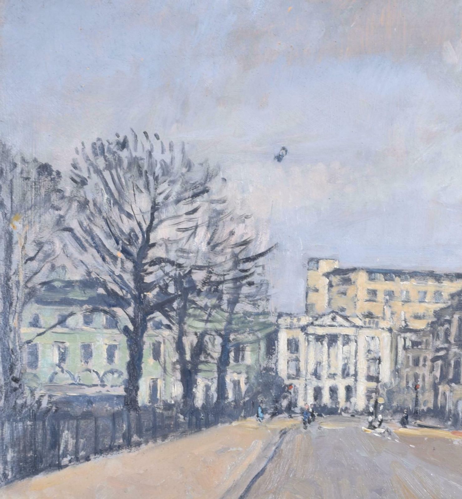 Regent's Park Barrage Balloons 1940 Oil Painting By Lord Paul Ayshford Methuen photo furniture