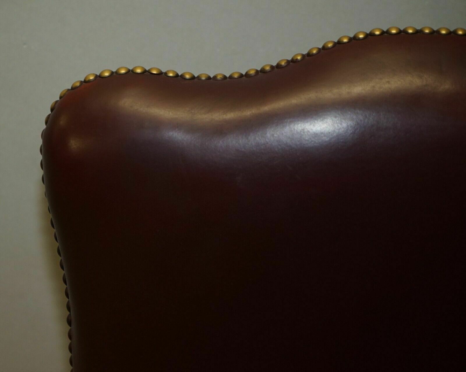 Leather Carver Office Chair From Princess Diana's Family Estate Spencer House photo vinterior