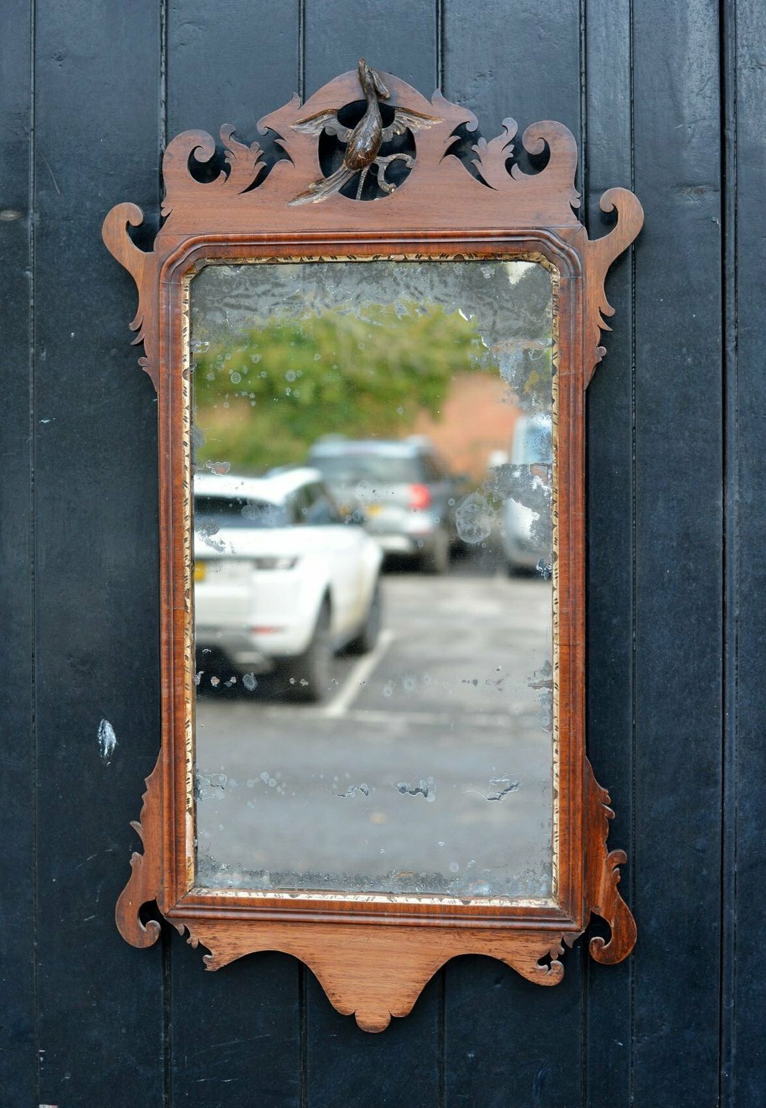 A 19th Century Swansea Mirror With Mercury Plate   C.1840 photo furniture