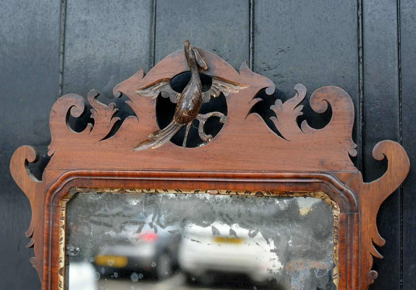 A 19th Century Swansea Mirror With Mercury Plate   C.1840 photo for sale