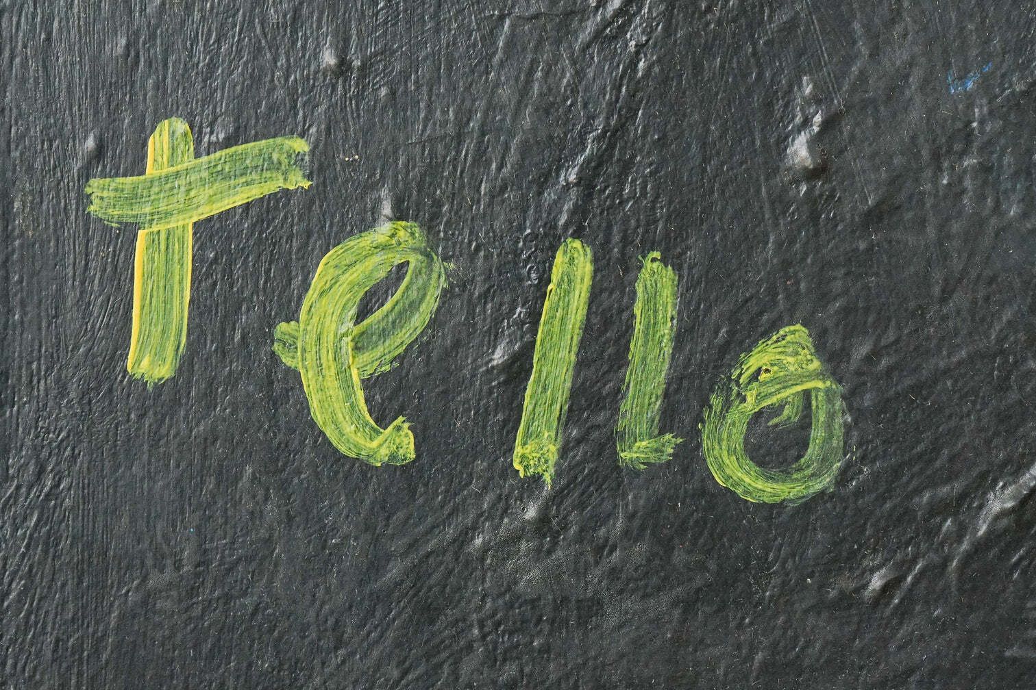 Tello – Expressionistisch Portret photo vintage