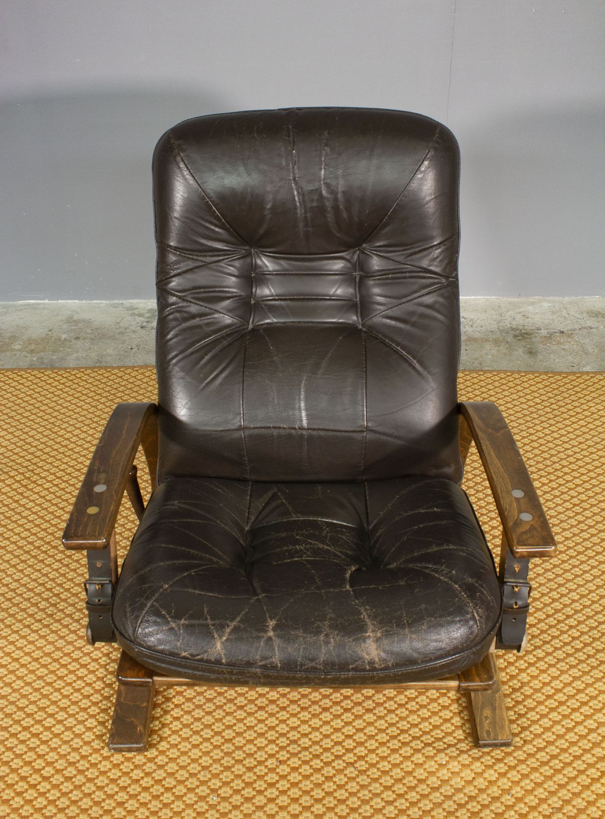 Recliner Armchair With Footrest 1970 photo buy