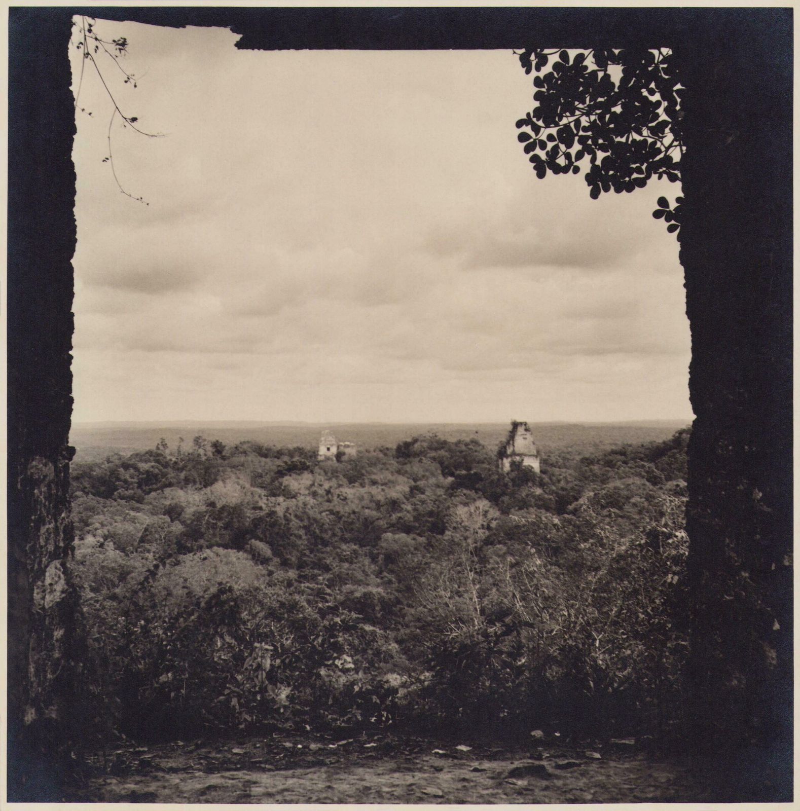 Hanna Seidel Guatemalan Landscape, Black And White Photograph, Ca. 1960s,