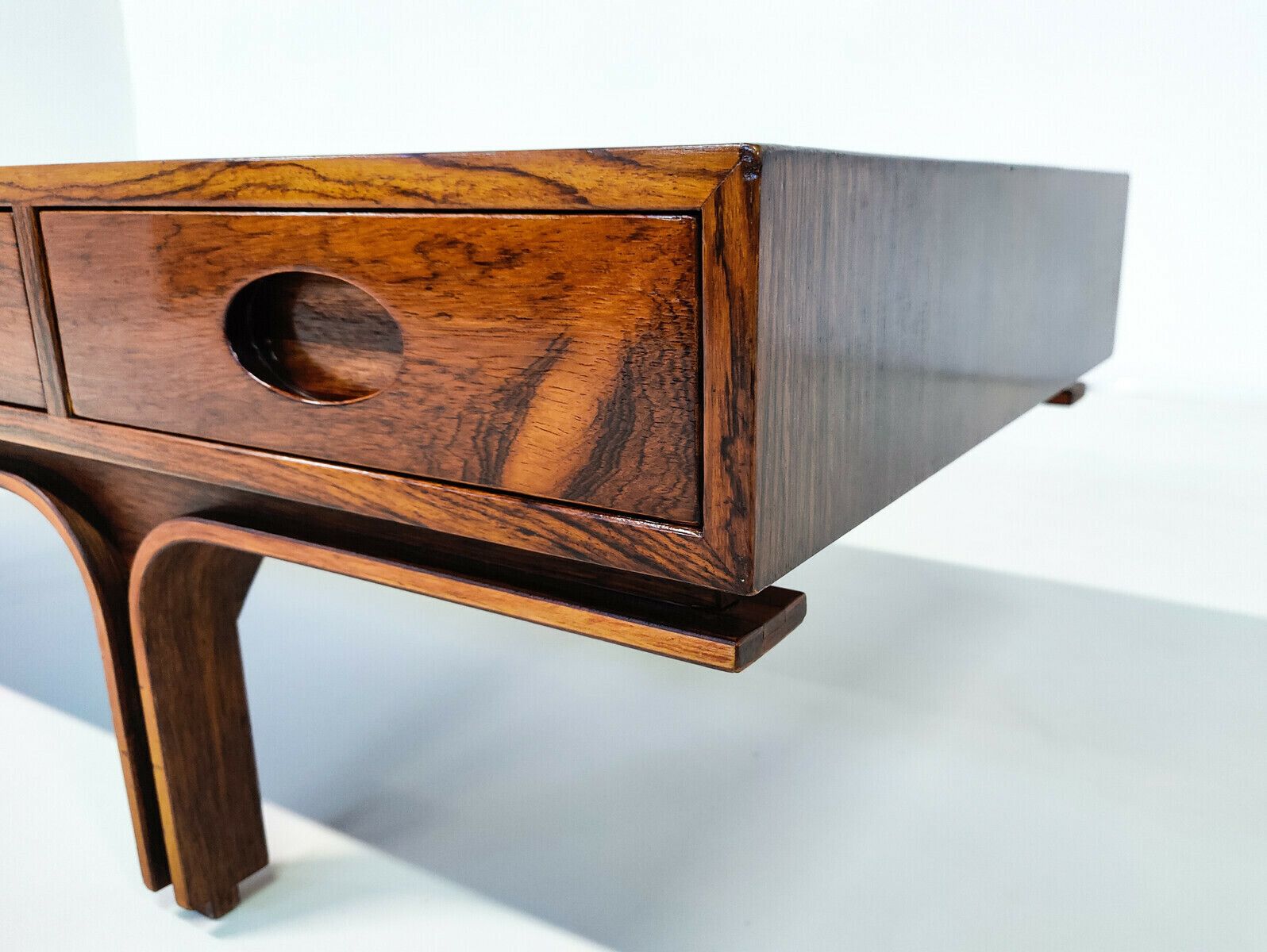 Italian Mid Century Coffee Table By Gianfranco Frattini For Bernini photo buy
