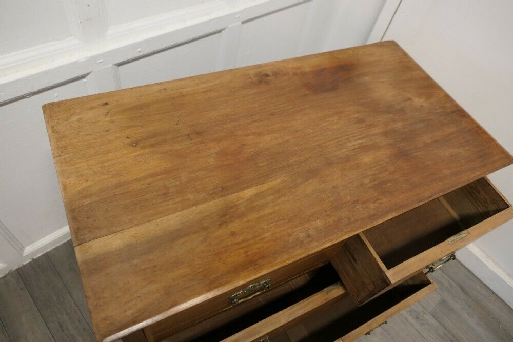 Arts And Crafts Golden Walnut Chest Of Drawers photo 654.0