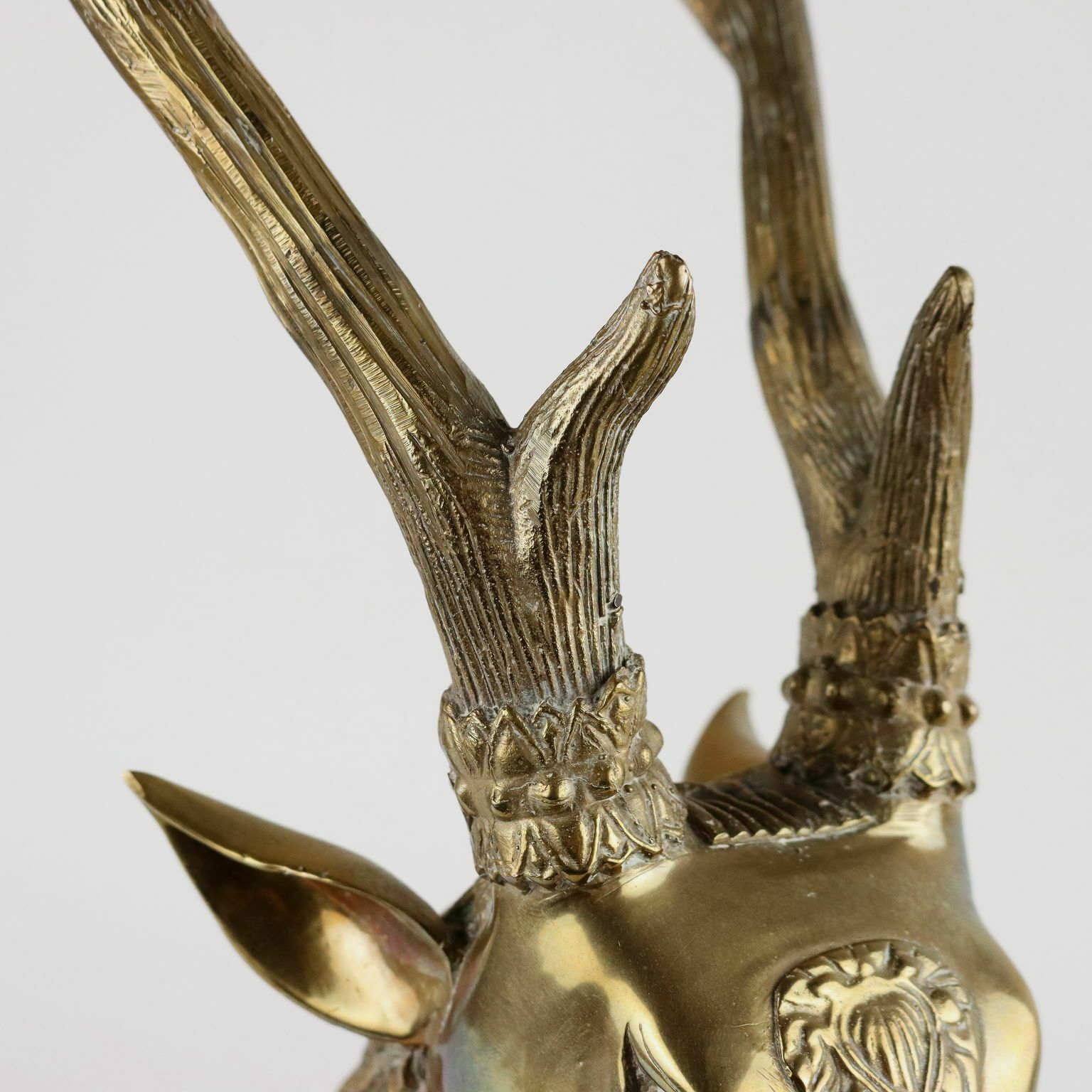 Deer Brass Sarreid Hollywood Regency Europe 1970s photo 1733.1