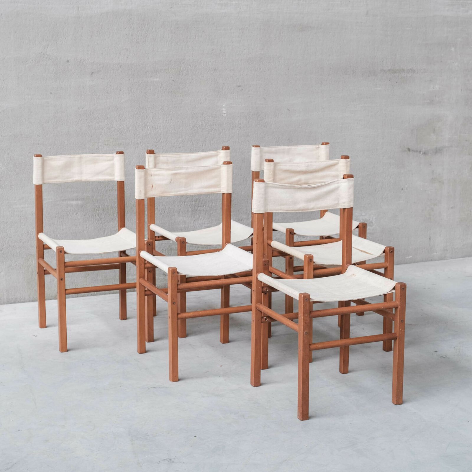2800.0 Set Of 14 Italian Mid Century Dining Chairs photo