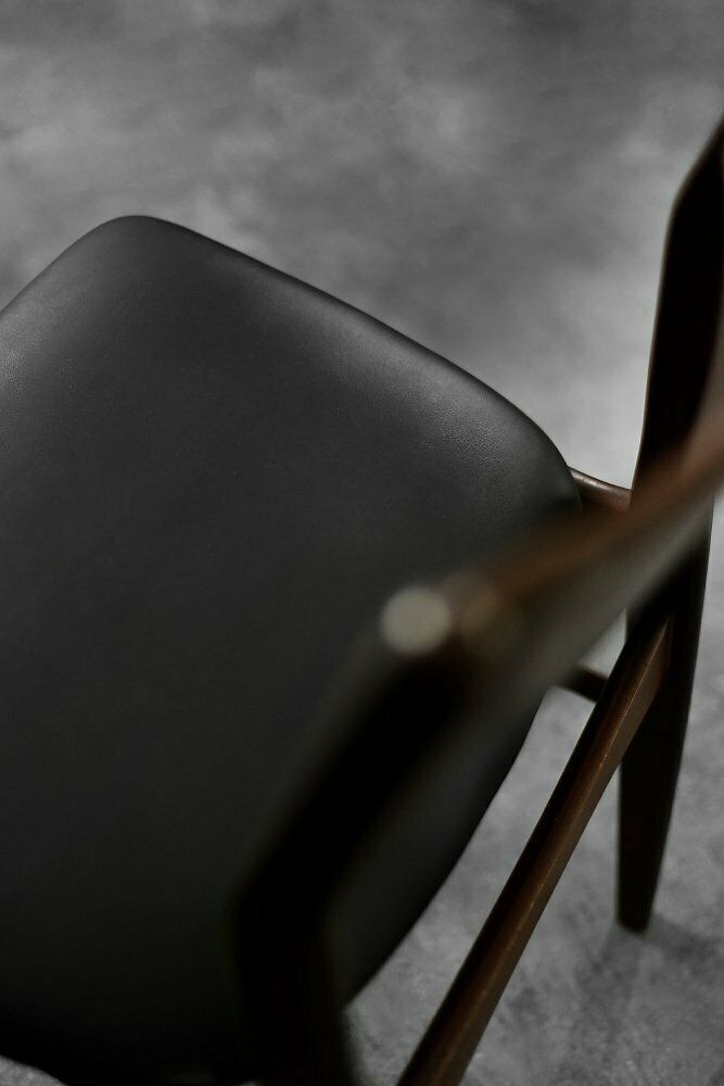 photo vintage Mid Century Scandinavian Modern Dining Chairs In Beech And Rosewood, 1960s, Set Of 4