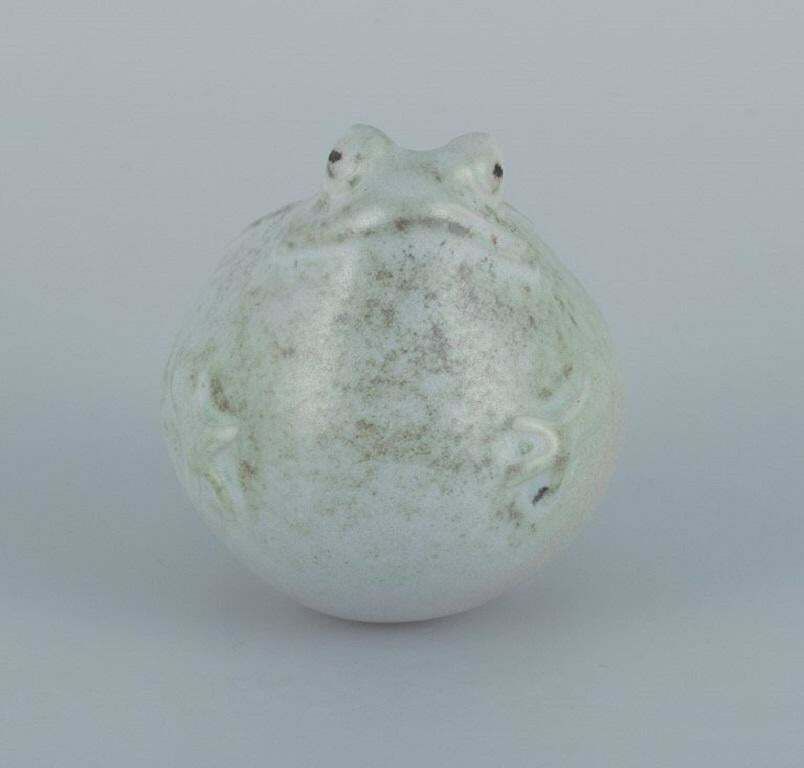 Gösta Grähs For Rörstrand. Frog In Ceramic. 1980s photo furniture