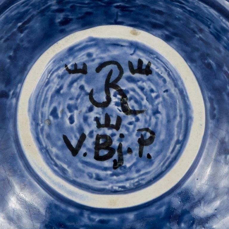 Vilhelm Bjerke Petersen (1909 1957) For Rörstrand. Bowl In Glazed Ceramic. photo Home Decor
