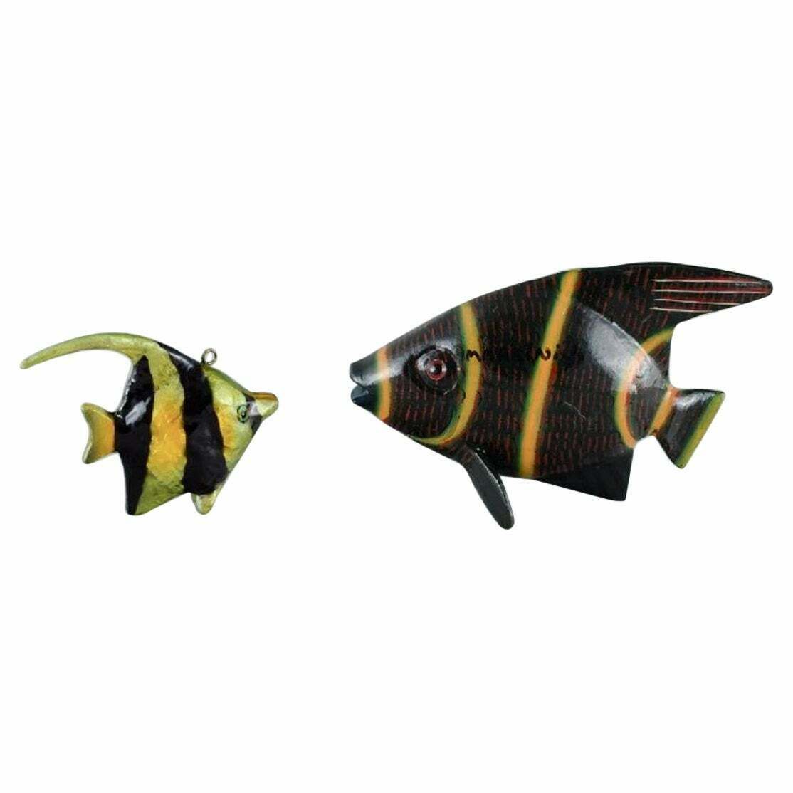 Two Fish In Wood. France, Mid 20th C. photo Art