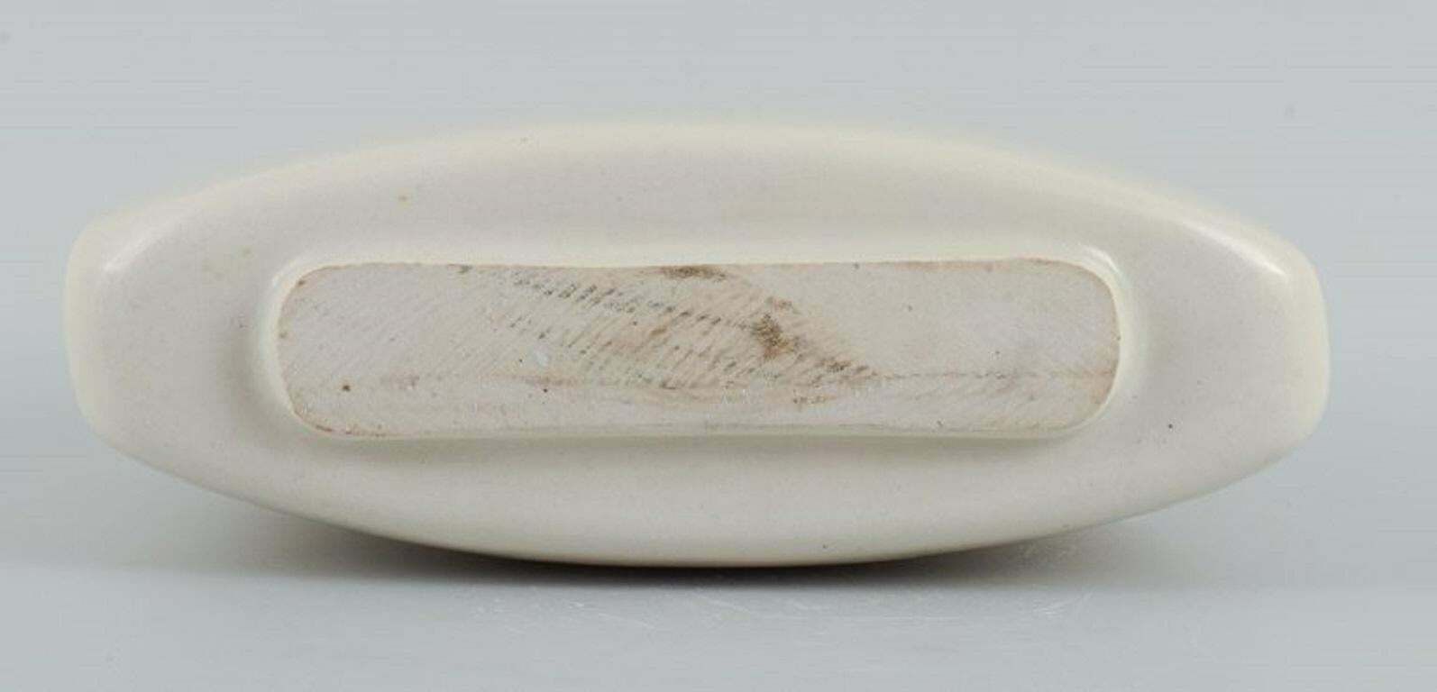 European Studio Ceramist, A Stylish Ceramic Vase In Modernist Form. photo 376.0