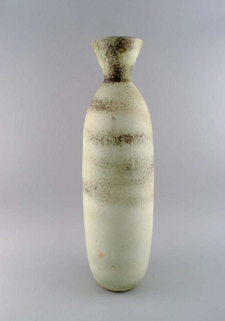 Carl Harry Ståhlane (1920 1990) For Rörstrand. Colossal Vase In Glazed Ceramics. photo furniture