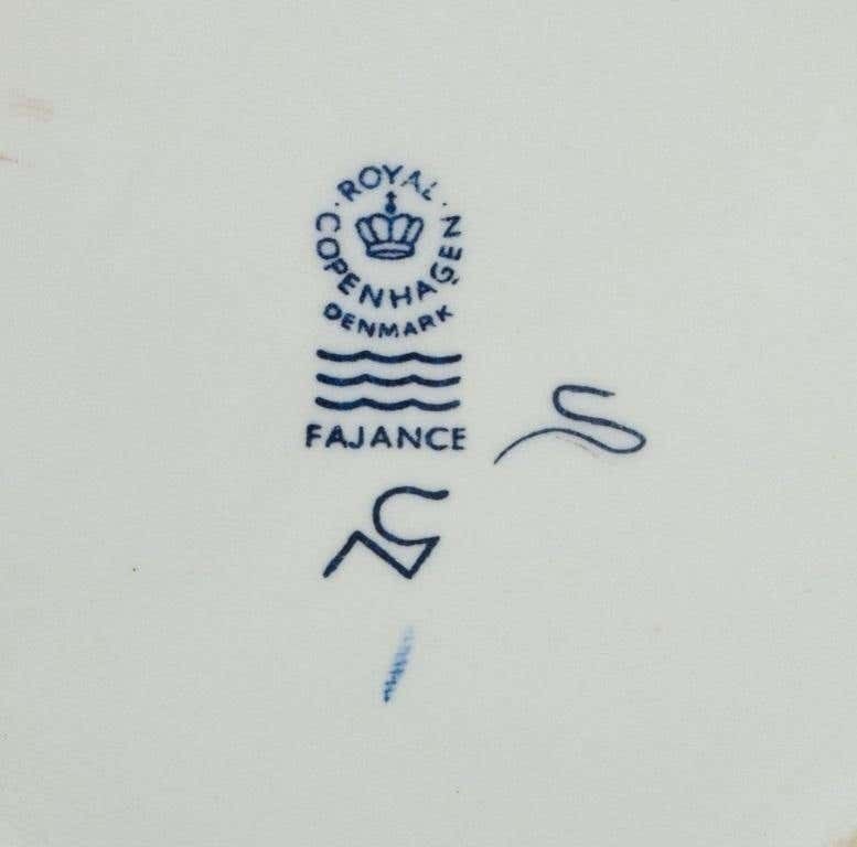 Nils Thorsson For Royal Copenhagen, Anniversary Mug In Earthenware, 1775 1975 photo vinterior