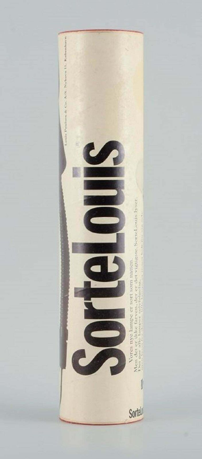 Louis Poulsen Black Louis Wall Lamp Black Lacquered Metal Approx 1980s photo Lighting