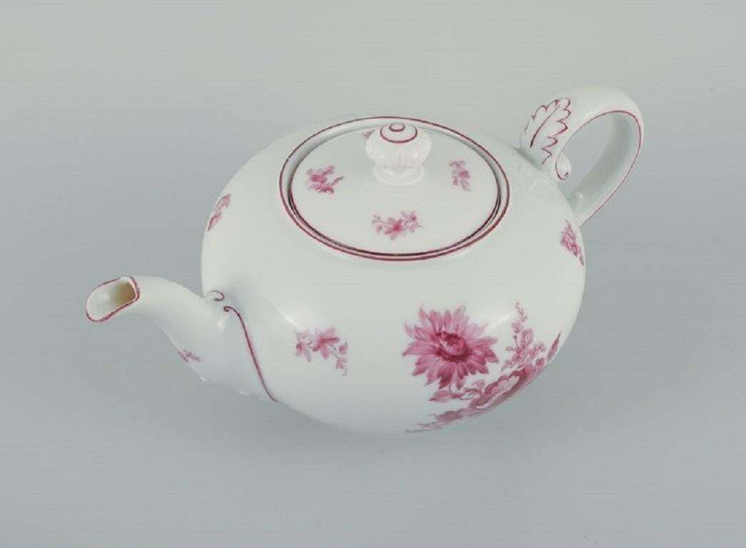 Rosenthal, A Porcelain Tea Set Consisting Of Teapot, Creamer And Sugar Bowl. photo for sale
