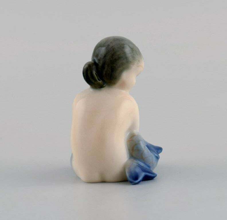 Royal Copenhagen Porcelain Figure  Little Mermaid  Model Number 2313 photo Home Decor